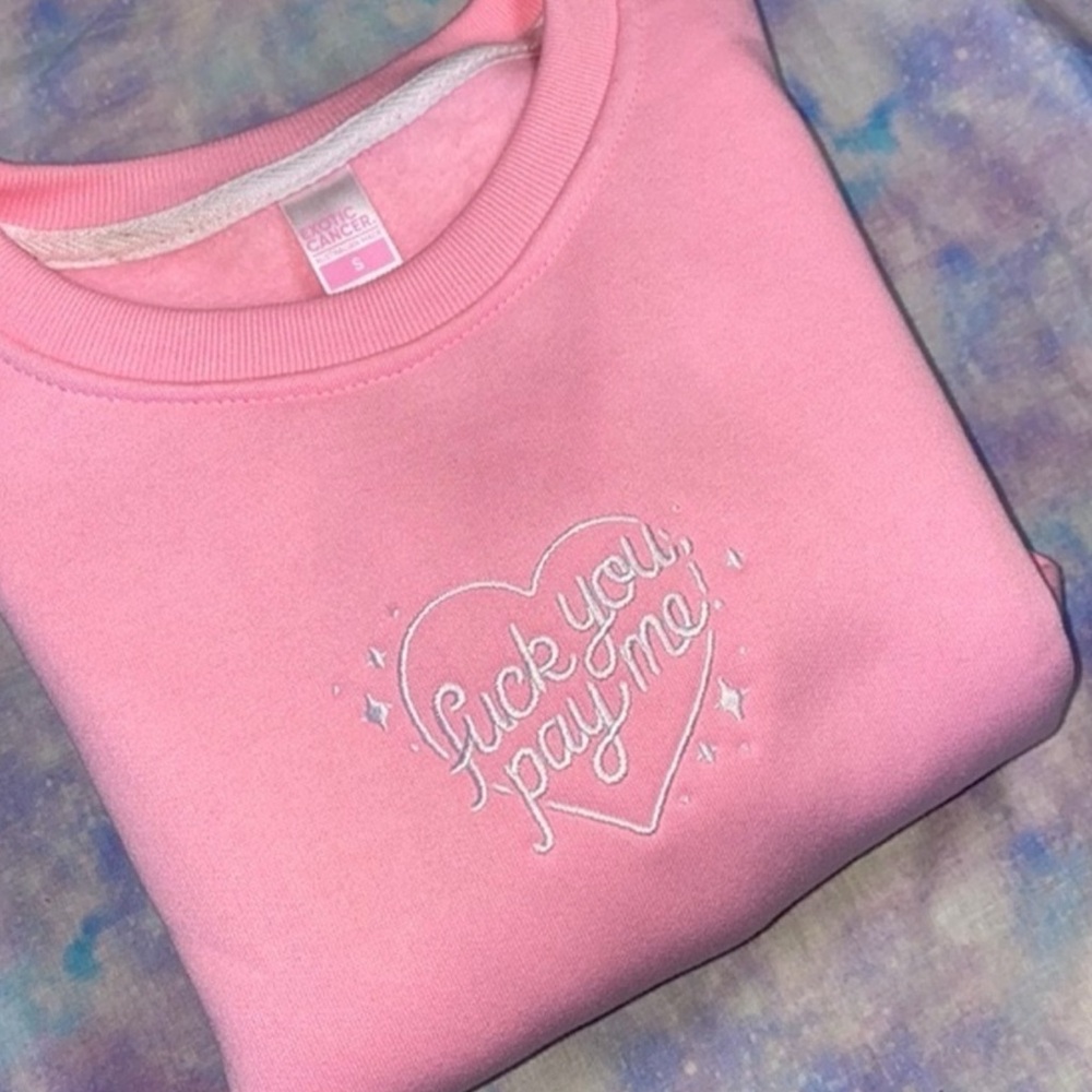 Exotic Cancer • FYPM Baby Pink Sassy Crewneck Sweatshirt
